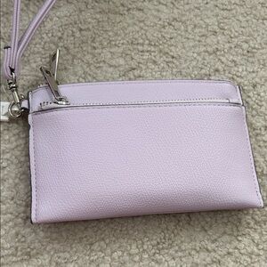 A New Day Lavender Wristlet Clutch - New with Tags